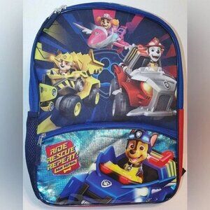 Kids PAW PATROL Backpack Nickelodeon Boys Girls Back To School NWT